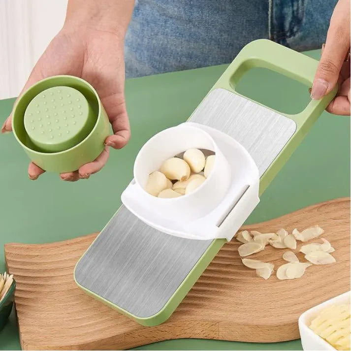 5-in-1 Vegetable Cutter | Multi Blade Slicer, Dicer & Grater