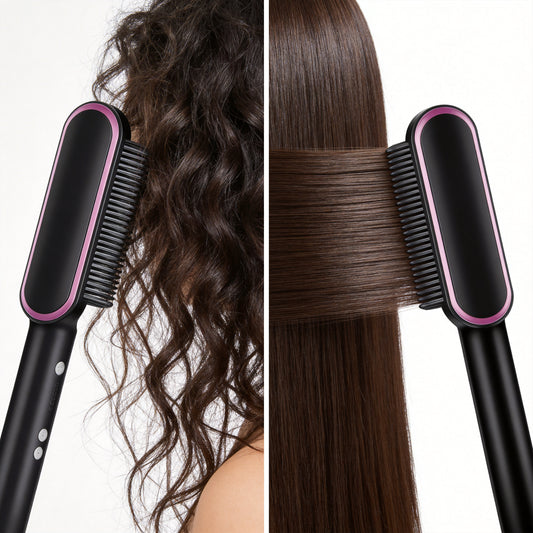 Electric Hair Straightener Comb