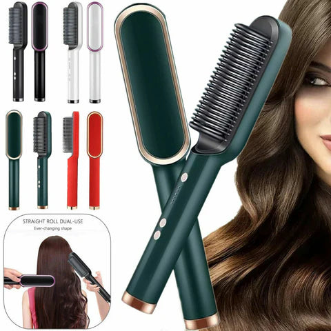 Electric Hair Straightener Comb