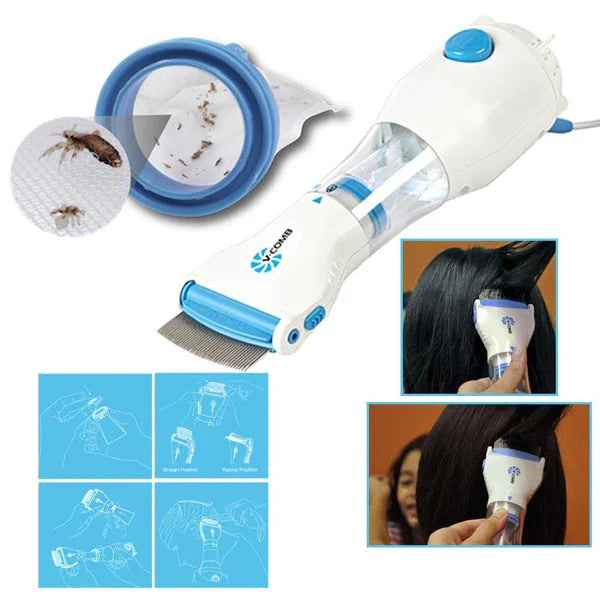Licetec V-Comb – Chemical-Free Anti Lice & Nits Removal Device