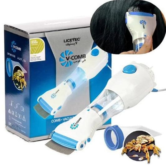 Licetec V-Comb – Chemical-Free Anti Lice & Nits Removal Device